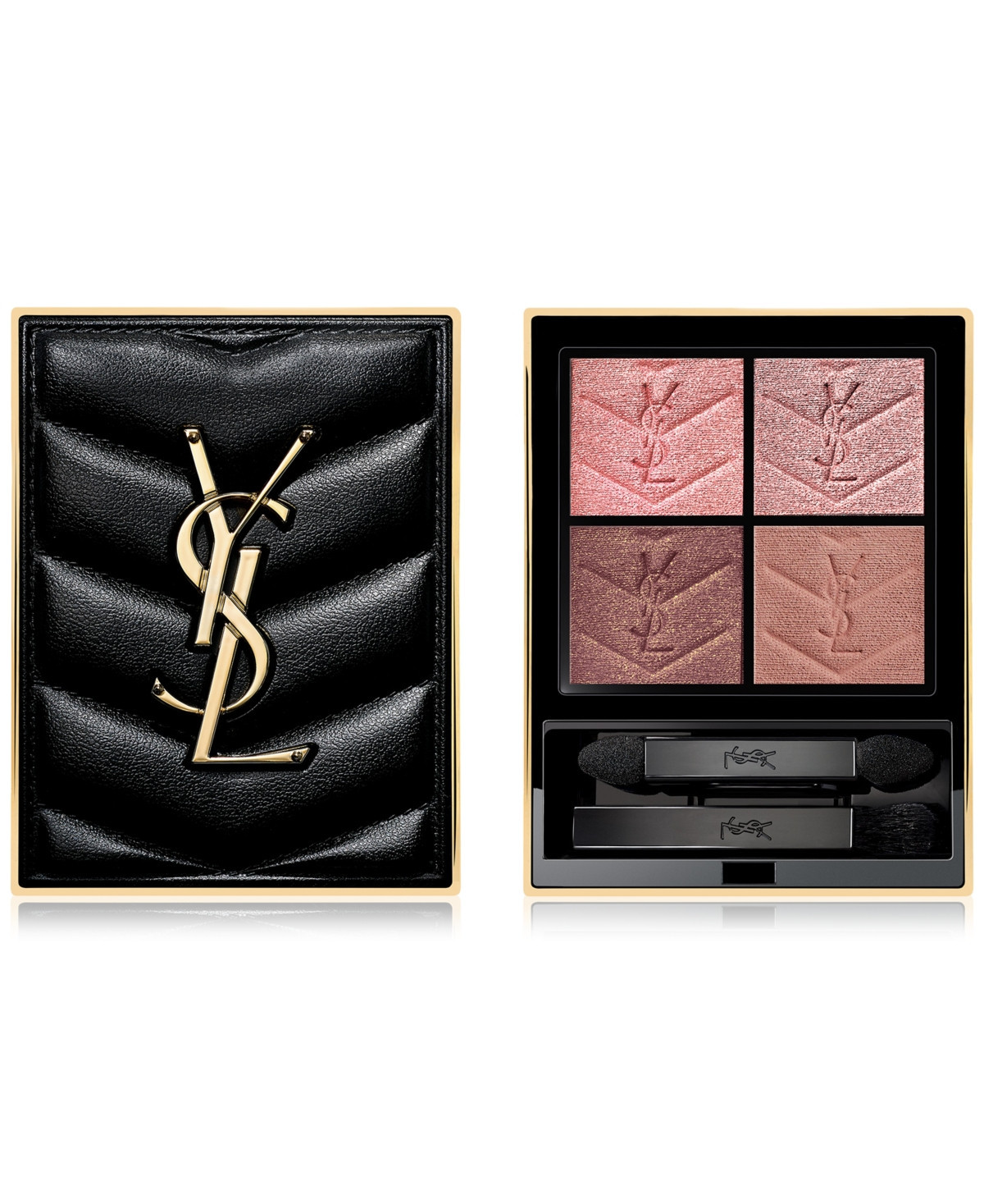 Yves Saint Laurent Couture Mini Eyeshadow Clutch - 400 Babylone Roses - Cool Rosy | Macy's