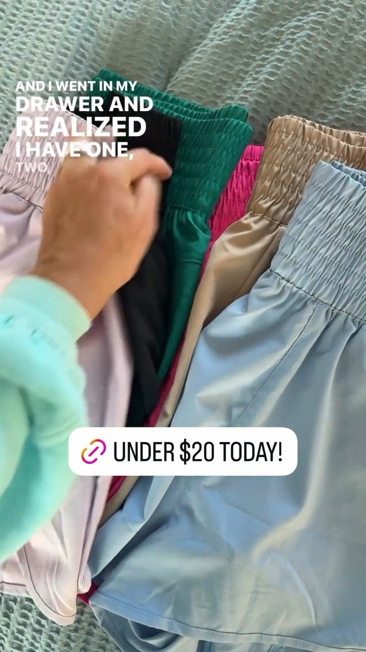Count with me how many pairs of athletic shorts I own—- I had no idea🙃 — yes they are that good and yes you need them in every color😛 apparently! 

#LTKActive #LTKSaleAlert #LTKfitnessgoals