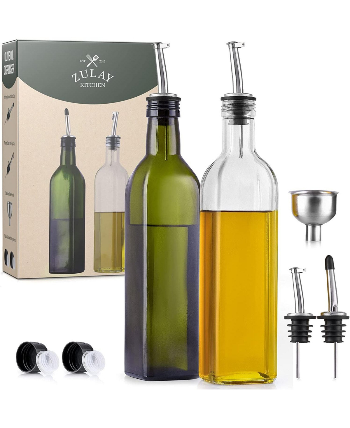 Olive Oil Dispenser Bottle For Kitchen - 2 Pc. | Macys (US)