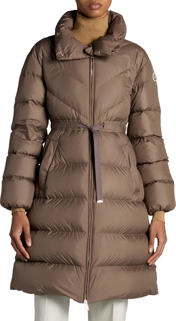 Moncler Brou Long Down Coat | Nordstrom | Nordstrom