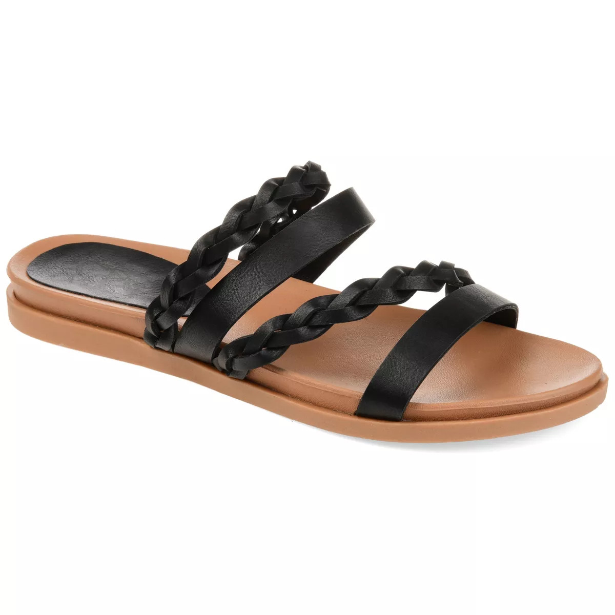 Journee Collection Womens Colette Slide Flat Sandals | Target