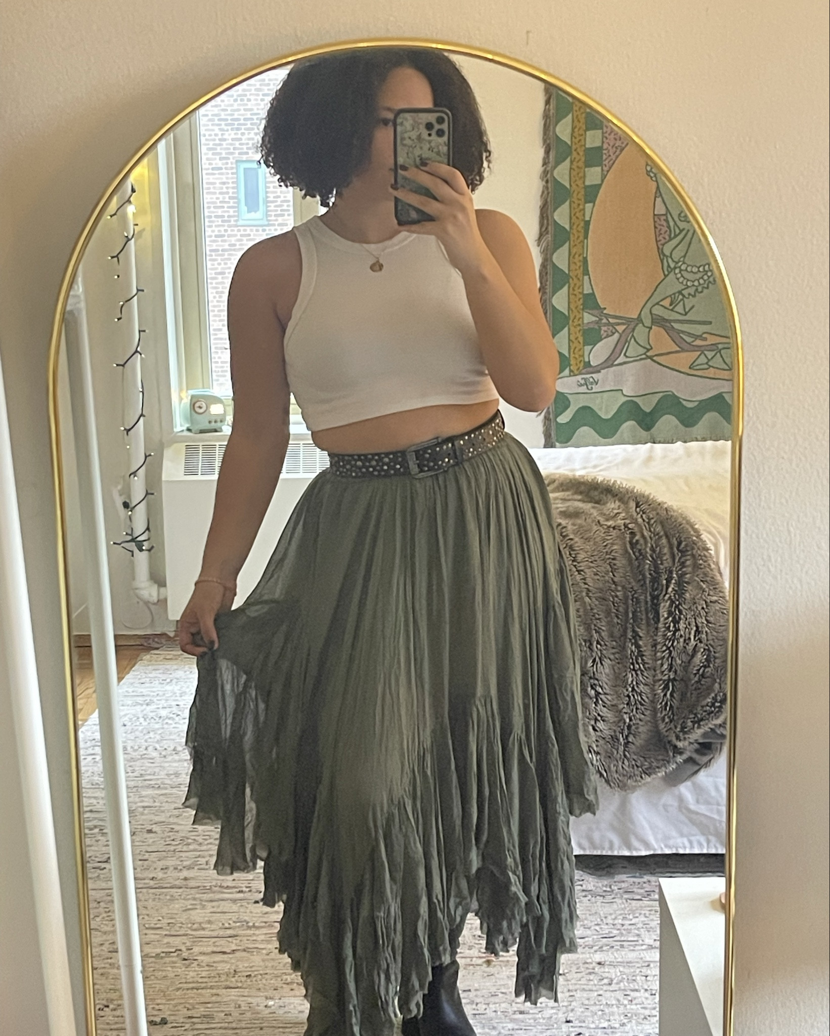i fear the clover skirt is worth it 😔

#LTKmidsize #LTKstyletip #LTKSeasonal