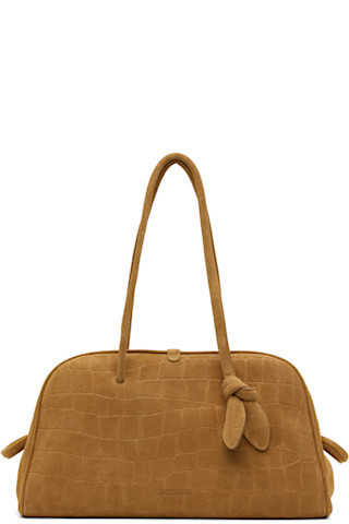 JACQUEMUS - Tan La Croisière 'The large Turismo' Tote | SSENSE