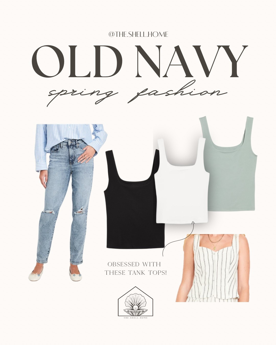 My most recent shopping spree at Old Navy!

They have all kinds of cute spring fashion out right now!

The tank tops will be a staple in my spring/summer wardrobe ☀️

#LTKTravel #LTKStyleTip #LTKSeasonal