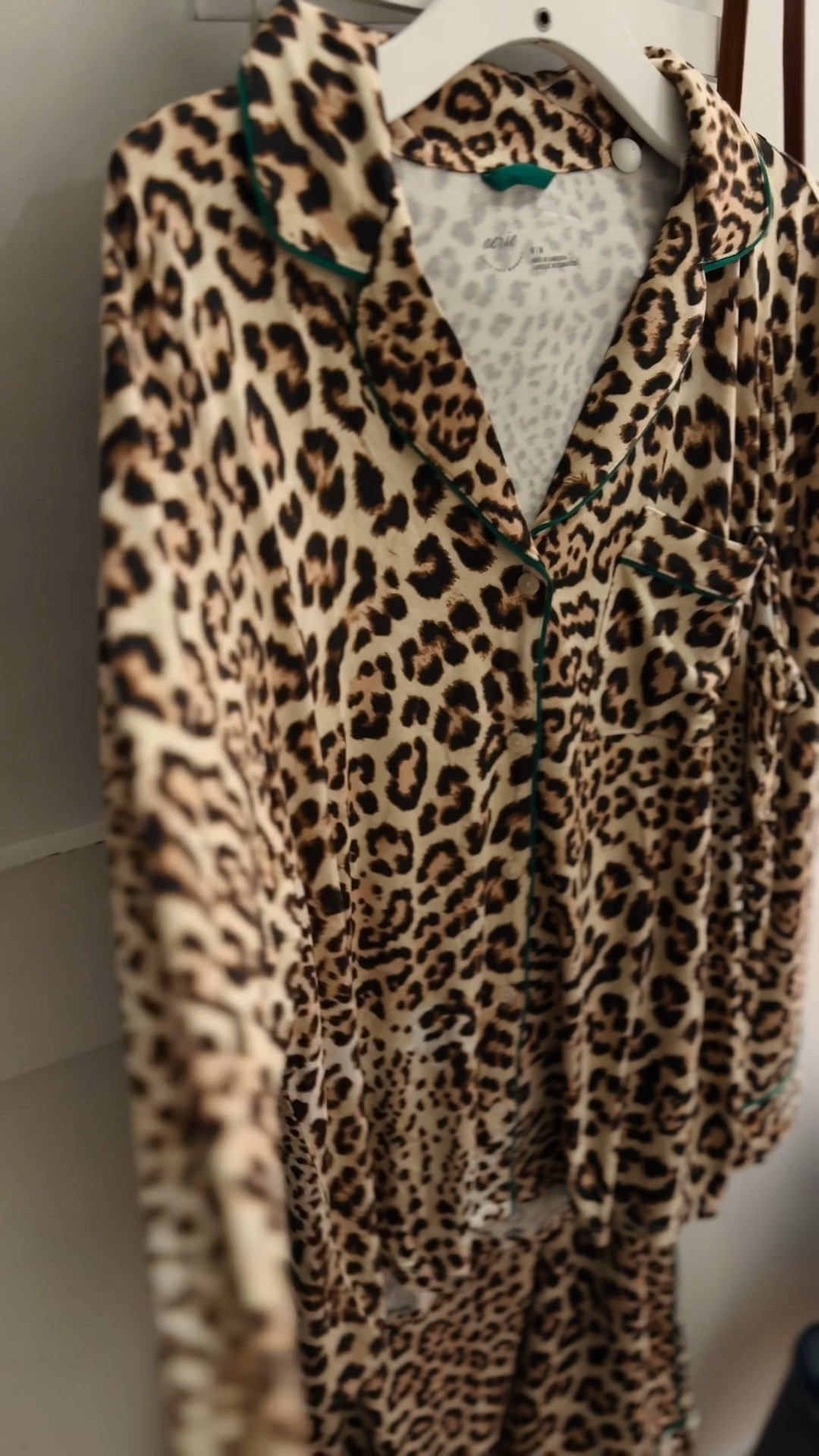 Spoiler alert, I went with the leopard pajamas. So cute for all winter and not just Christmas. The green piping is such a great detail. 

#LTKGiftGuide #LTKHoliday #LTKOver40