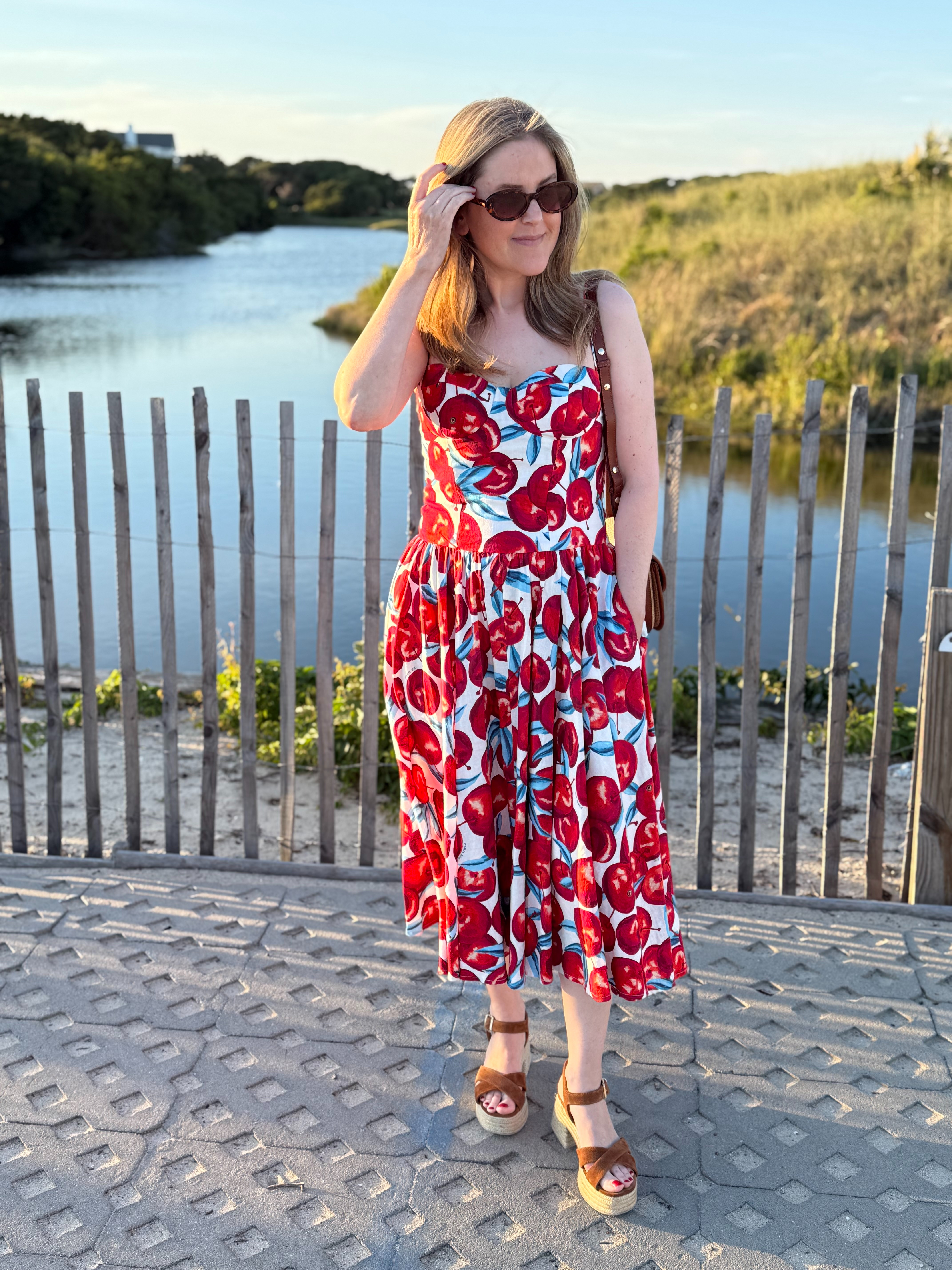 My dress for date night on our beach trip! 
Vacation dress, wedding guest dress, beach dress, summer outfit 

 #LTKdayinmylife #LTKTravel