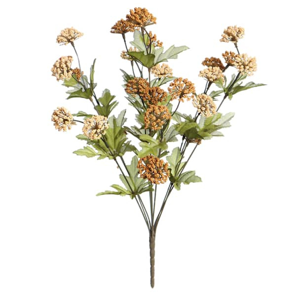 Yellow Queen Anne's Lace Bush, 19" | At Home