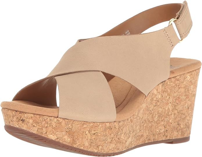 Clarks Women's Annadel Eirwyn Wedge Sandal | Amazon (US)