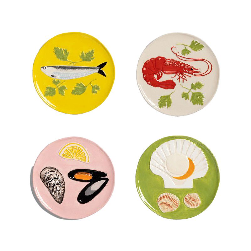 &klevering Seafood Side Plate - Trouva | Trouva (Global)