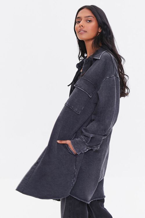 Fleece Longline Shacket | Forever 21 (US)