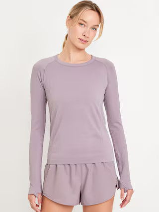 Fitted Seamless Top | Old Navy (US)