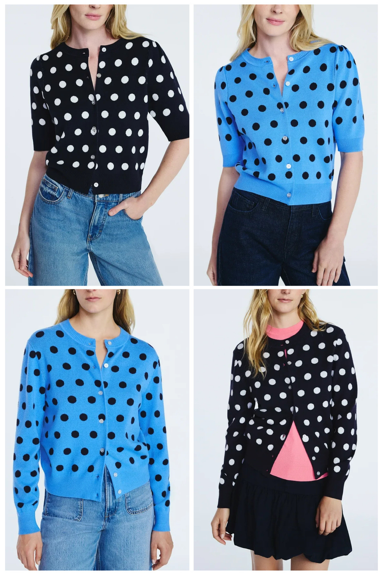 Walmart new arrival, polka dot cardigan sweater 

#LTKootd #LTKWorkwear #LTKFindsUnder50