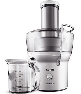 Breville The Juice Fountain� Compact 25 oz. Juice Jug Capacity Juicer - Chrome | Dillard's