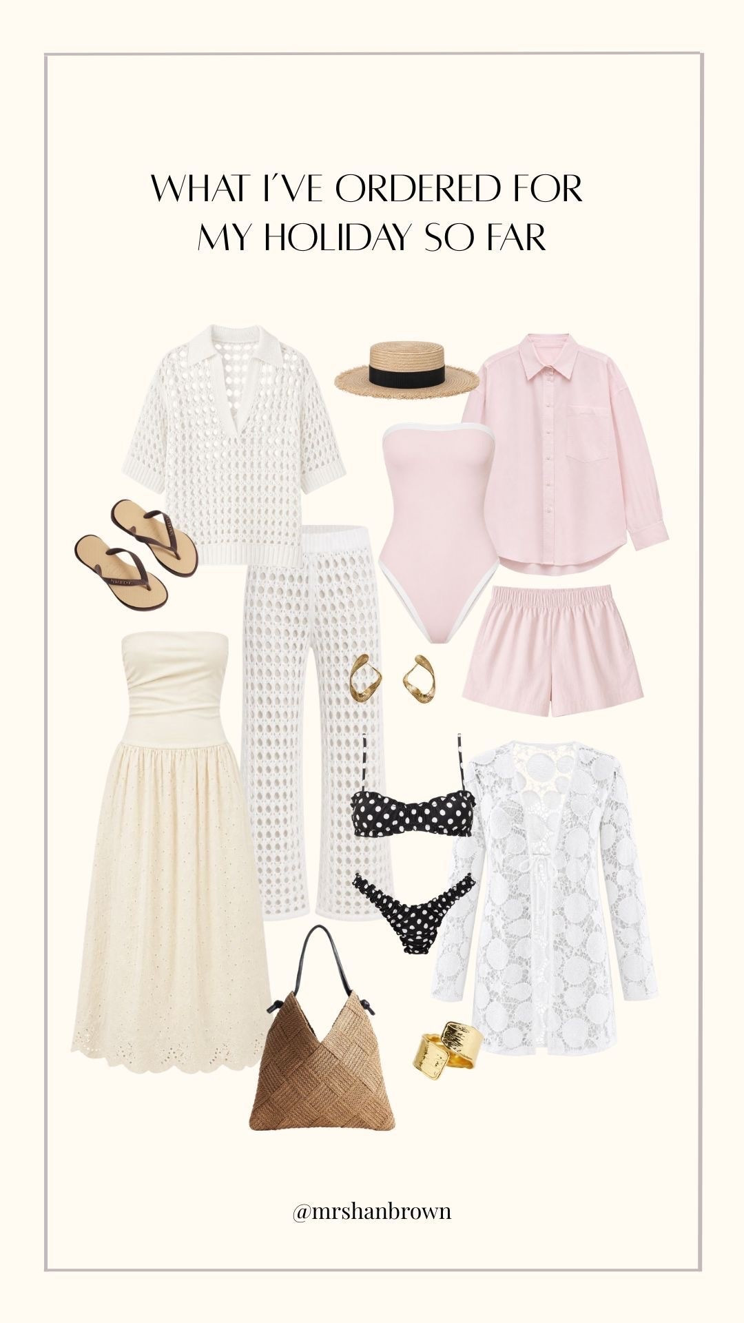 Things I’ve ordered for my holiday so far 😍

Holiday outfits, holiday shopping, co-ord, beach outfit, swimwear, dresses, polka dot

#LTKuk #LTKsummer #LTKtravel