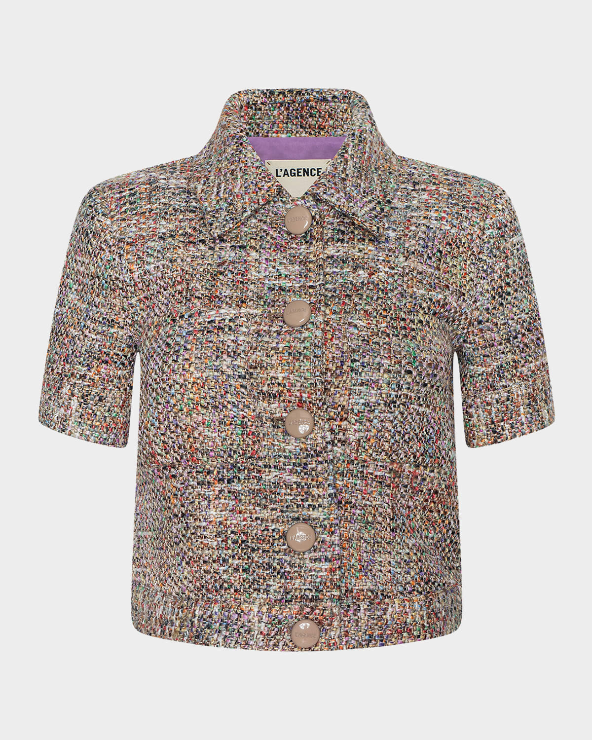 Chita Cropped Tweed Jacket | Neiman Marcus