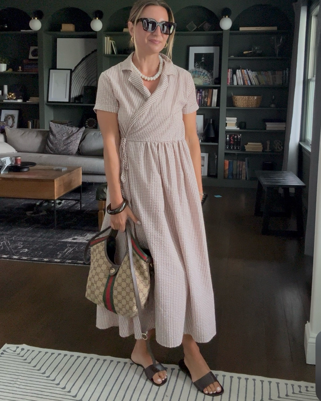 Summer gingham dress outfit inspo!

#LTKdayinmylife #LTKmomlife #LTKWorkwear