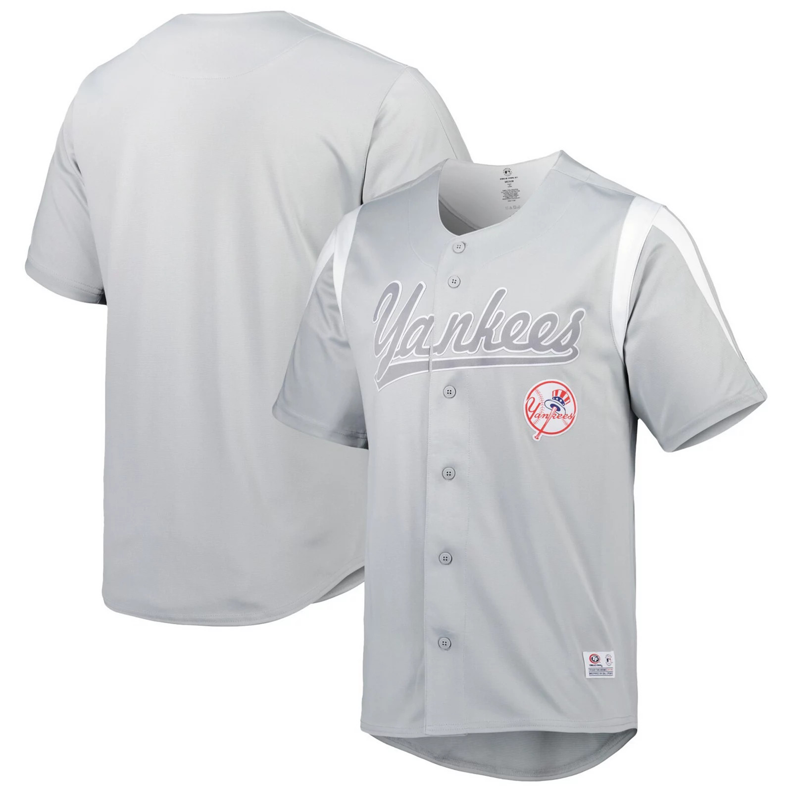 Men's Stitches Gray New York Yankees Chase Jersey, Size: Medium, Grey | Kohl's