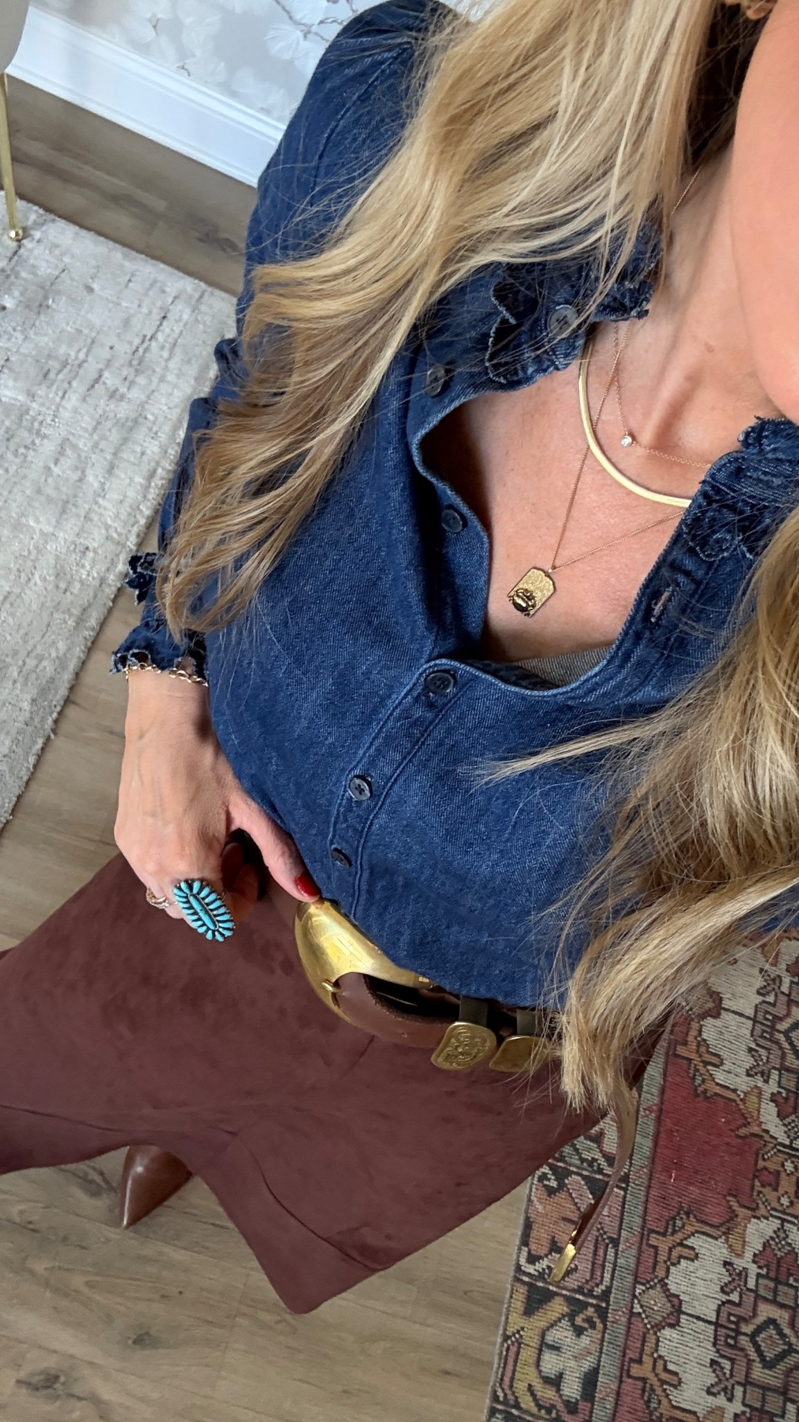 Ralph Lauren inspired Sunday look! 

#LTKootd #LTKgrwm #LTKSeasonal