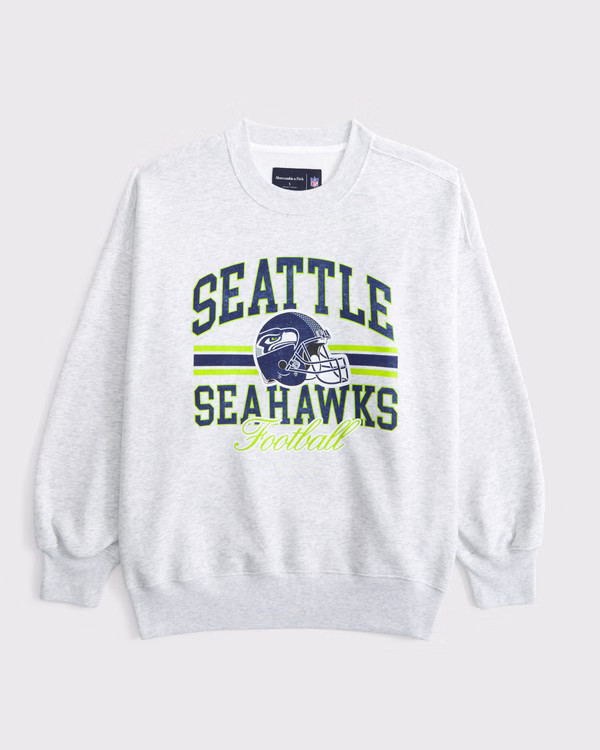 NFL Seattle Seahawks Vintage Sunday Crew | NFL Women's NFL Collection | Abercrombie.com | Abercrombie & Fitch (US)