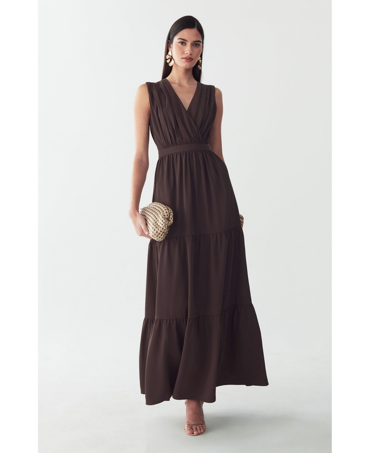 St Mrlo Women's Grennan Maxi Dress - Chocolate | Macy's