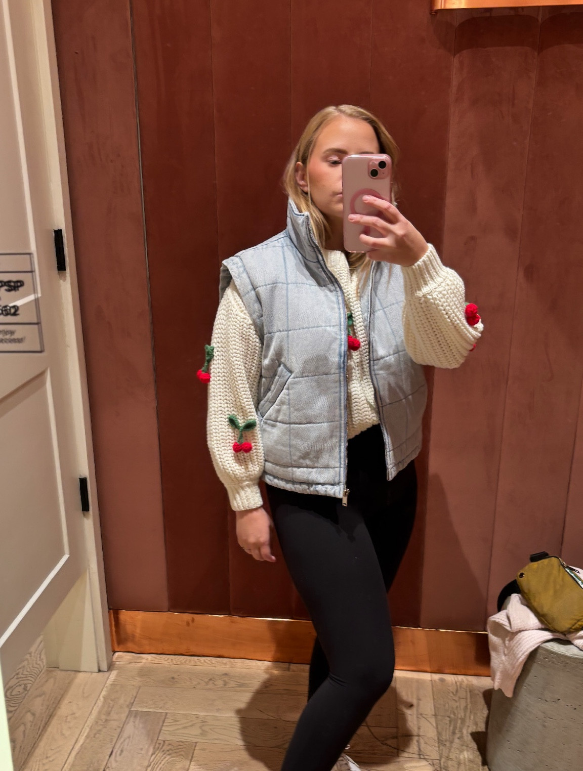 Ok this seater and vest combo! 🍒

#LTKFindsUnder100 #LTKHoliday #LTKWorkwear