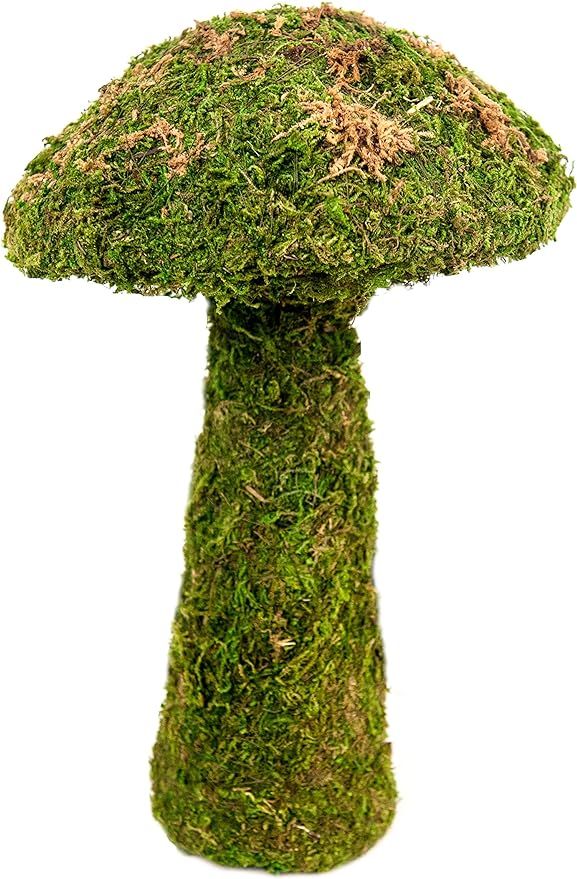 SuperMoss (55271) Deco Moss Small Mushroom, 11", Fresh Green | Amazon (US)
