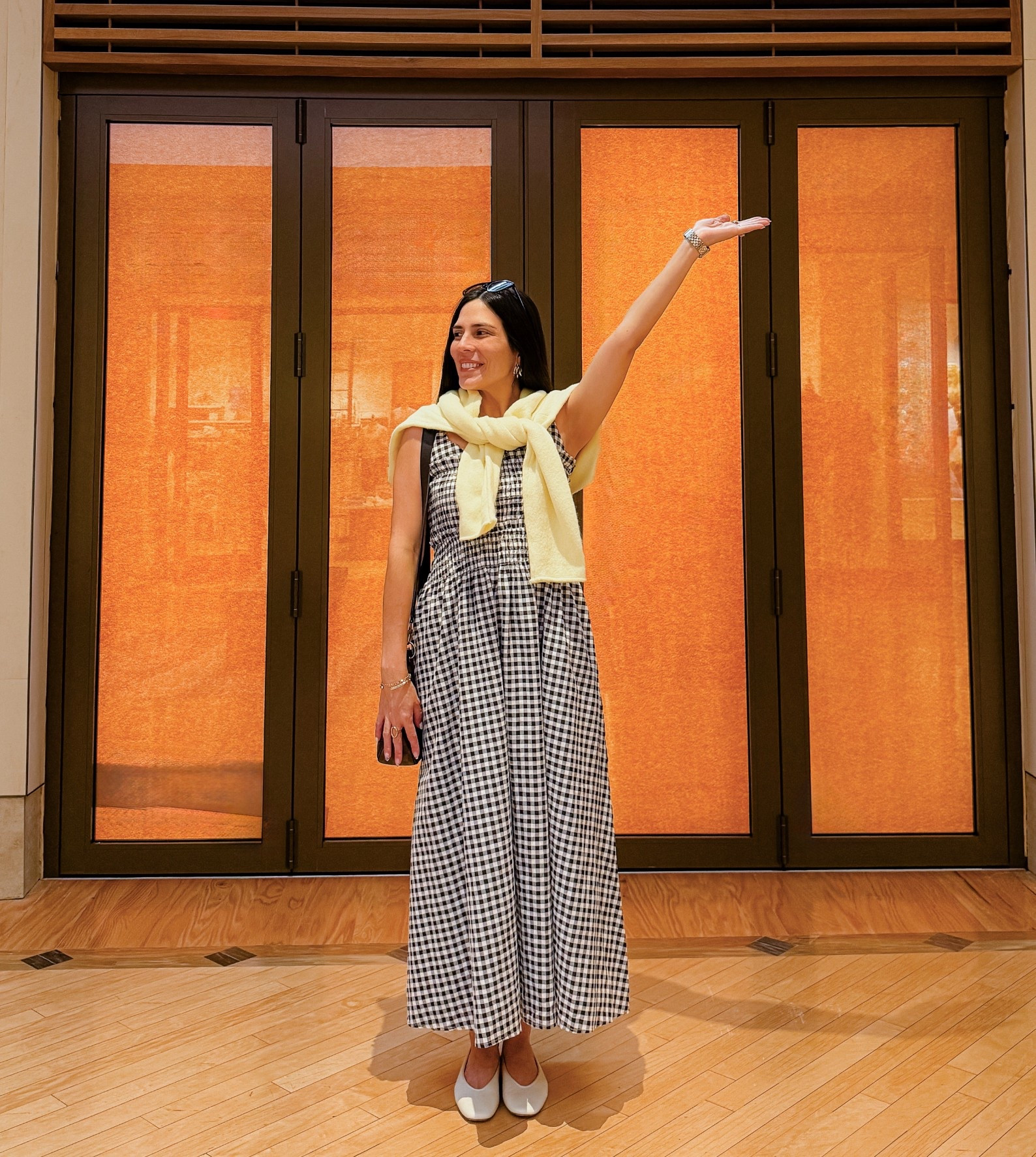 Size S in the dress

#LTKSaleAlert #LTKgrwm #LTKootd