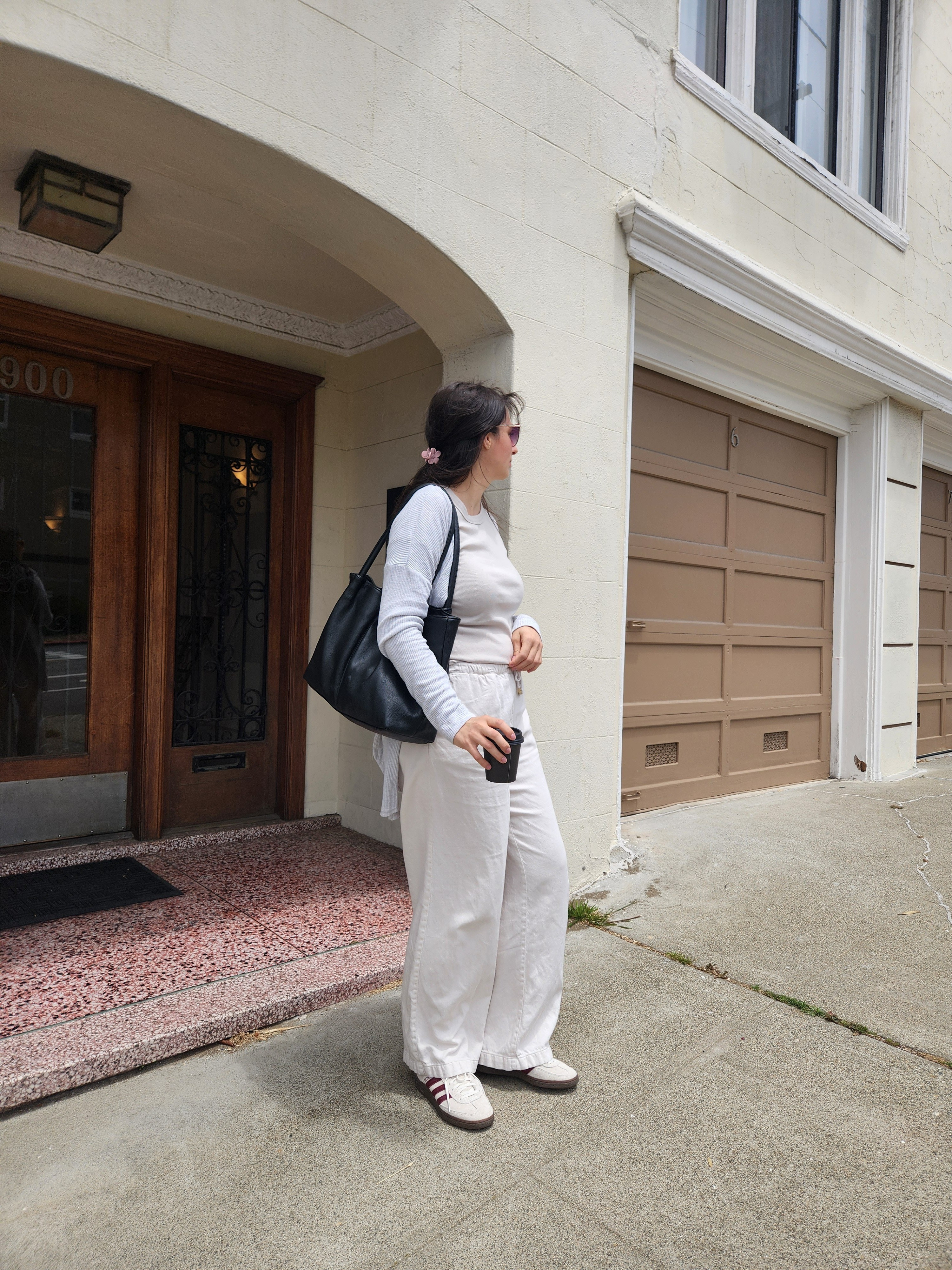 Wearing my most comfortable shoes from @adidas & @zara white pants. Linked below also is my go to shirt from @oldnavy! Im wearing the color beige in shirts & beige with burgundy in Adidas shoes..

#LTKActive #LTKFindsUnder50 #LTKItBag