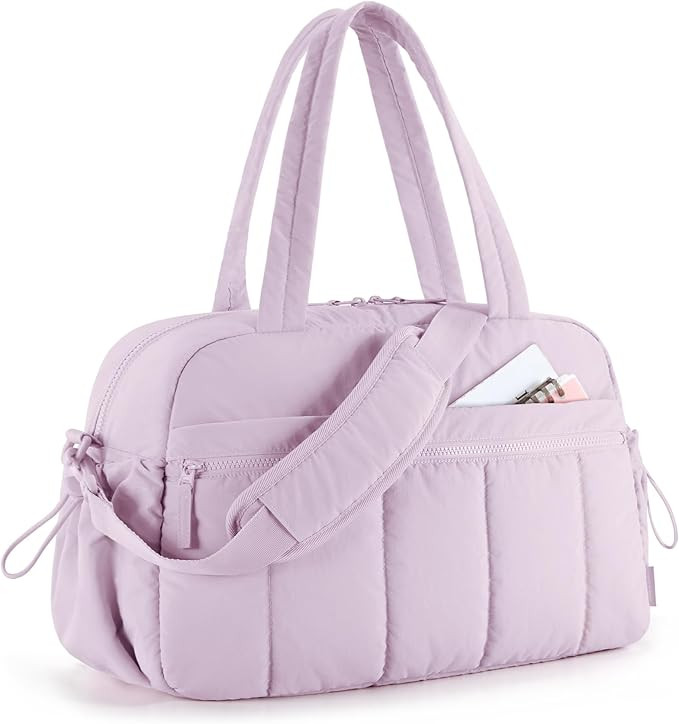 BAGSMART Gym Bag for Women, Duffle Bag for Travel with Wet Pocket, Lightweight Carry on Weekender... | Amazon (US)