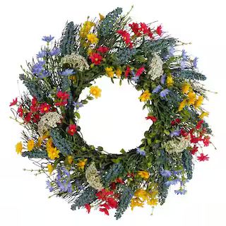 24" Wildflower Wreath by Ashland® | Michaels Stores
