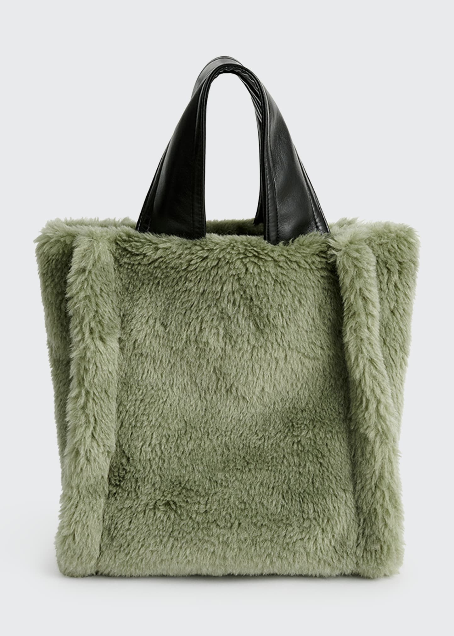 Lucille Teddy Faux-Fur Tote Bag | Bergdorf Goodman