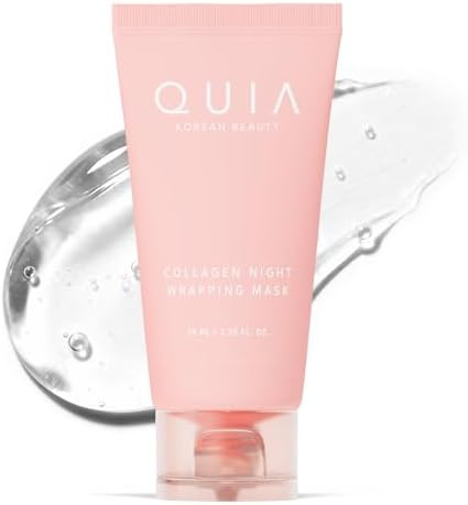 QUIA Collagen Wrapping Mask 75ml - Clinical +92% Firmer Appearance - Overnight Glass Skin Peel Of... | Amazon (US)