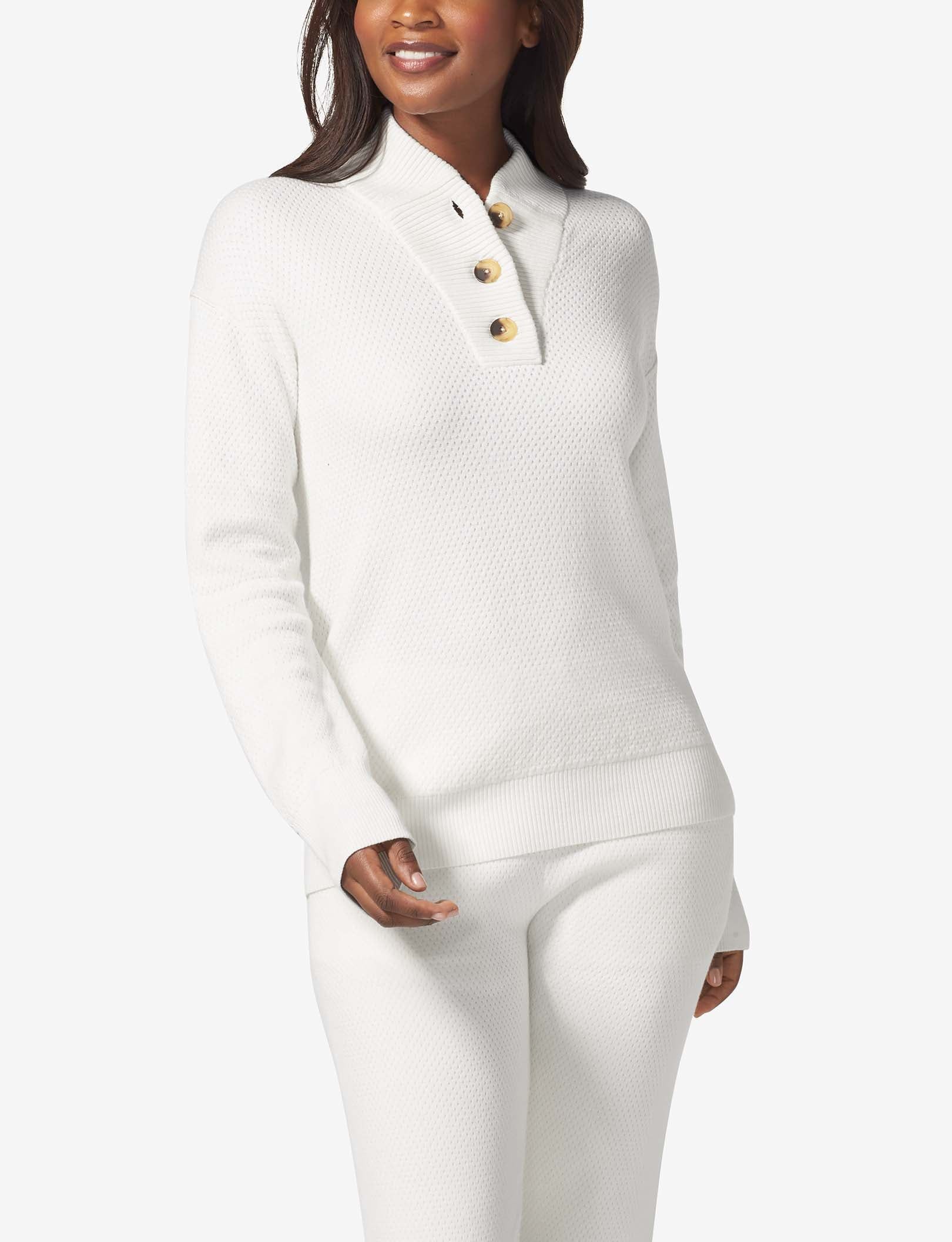 Women's Sweater Lounge Henley | Tommy John