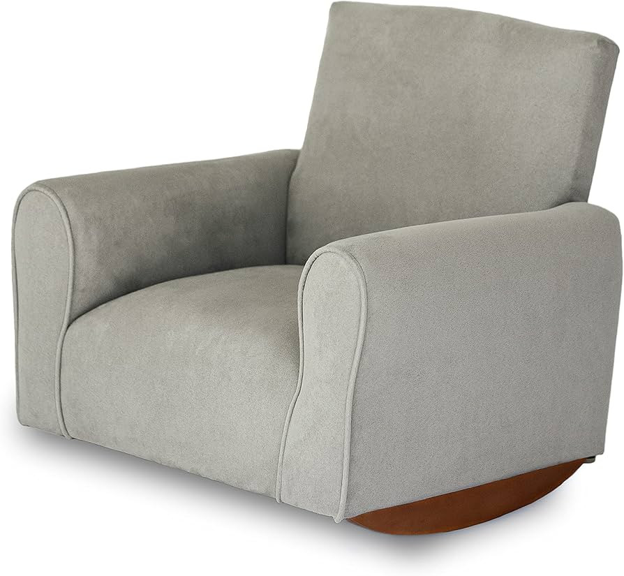 Kid Chair, Toddler Upholstered Armchair, Child Rocking Chair (Grey, Rockers) KC100 | Amazon (US)