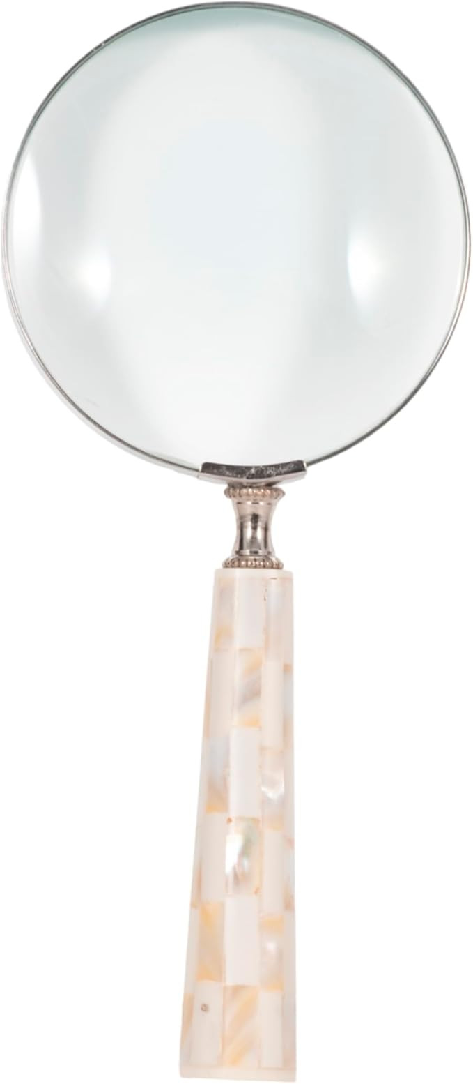 Magnifying Glass Decorative Object for Home Decor - Functional Accent for Office Desk, Living Roo... | Amazon (US)