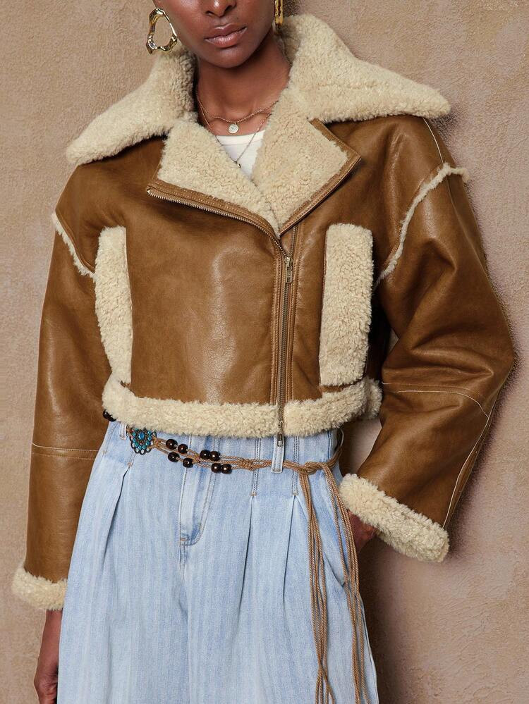 Jacket cropped | SHEIN