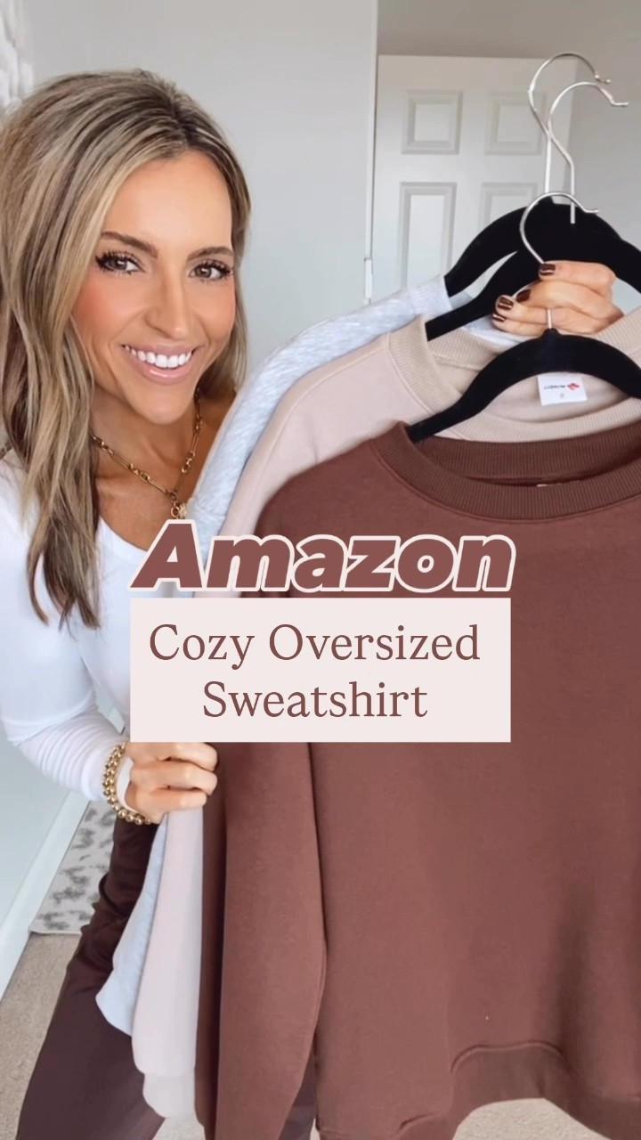 New favorite comfy top. Pair it with my leggings for the ultimate cozy look! 🥰 Soft fleece lining, leggings friendly & has pockets! Wearing small. Colors: brown, coffee grey & grey.

#LTKootd #LTKSeasonal #LTKmomlife