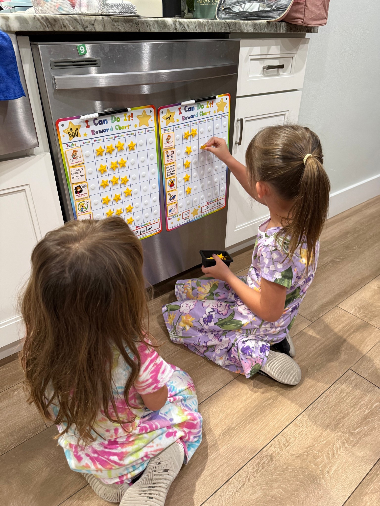 Love this reward chart for my littles! They work hard every day to complete their tasks to get stars…and they love picking their reward at the end of the week 🤍

#LTKmomlife #LTKdayinmylife #LTKKids