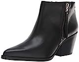 Sam Edelman Women's Walden Ankle Boot, Black Leather, 5 Medium US | Amazon (US)