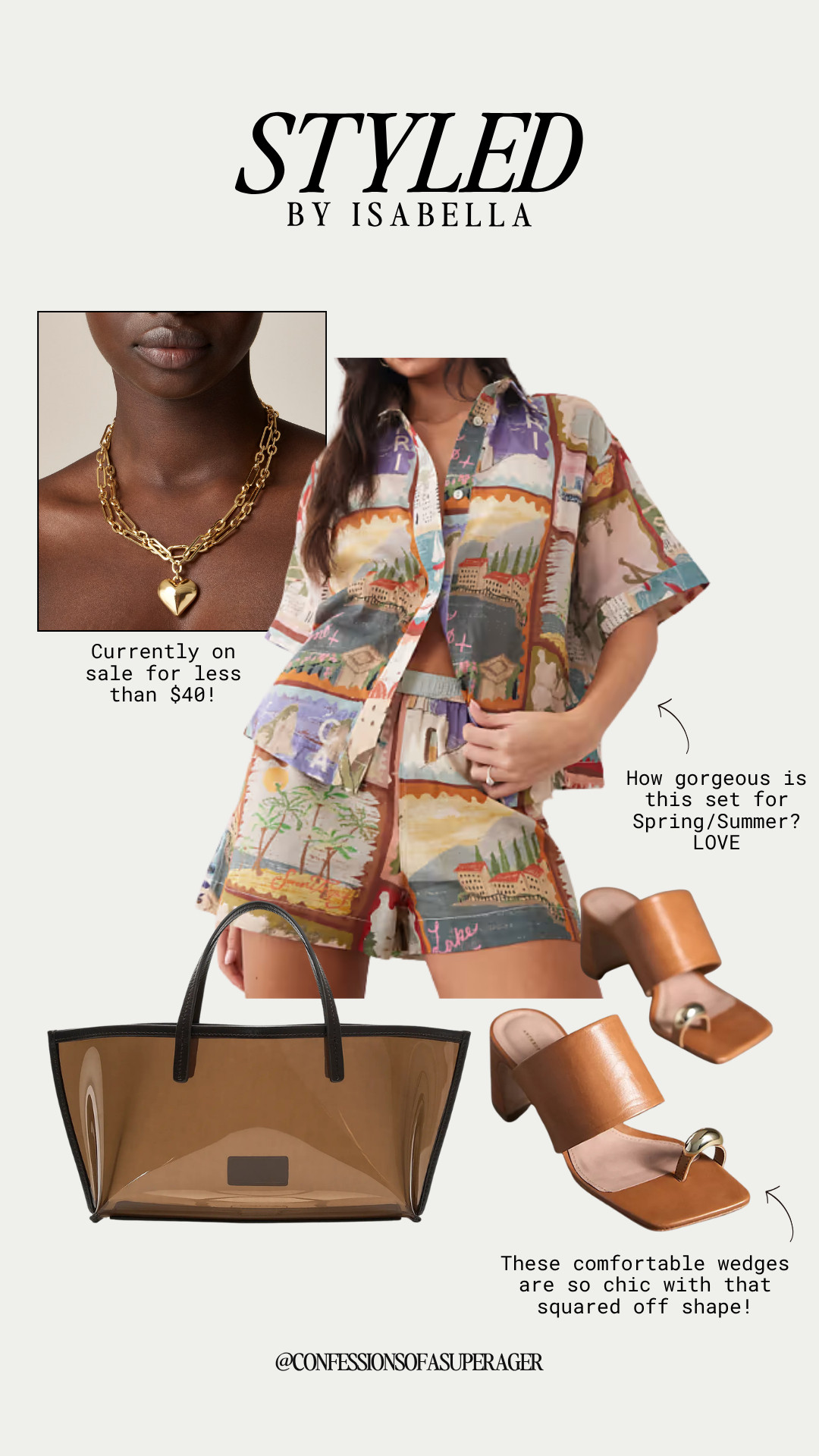 Effortless spring-to-summer style you’ll wear on repeat 🌿 this chic matching set is the ultimate vacation-ready outfit paired with statement gold jewelry, a clear tote, and modern square-toe wedges—perfect for brunch, travel, or warm weather days. Everything is affordable, on-trend, and easy to mix and match, so don’t miss these must-have finds before they sell out! #SpringStyle #SummerOutfits #VacationStyle #MatchingSet #AmazonFinds #AffordableFashion #LTKStyle #ResortWear #CapsuleWardrobe #EverydayChic 

 

#LTKootd #LTKSeasonal #LTKSaleAlert