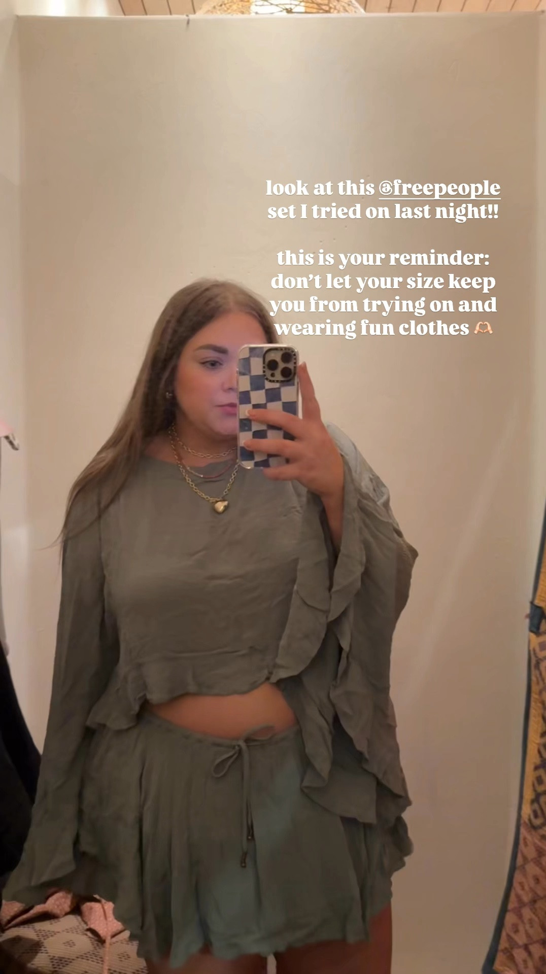 Free people set wearing large 

#LTKFindsUnder100 #LTKPlusSize