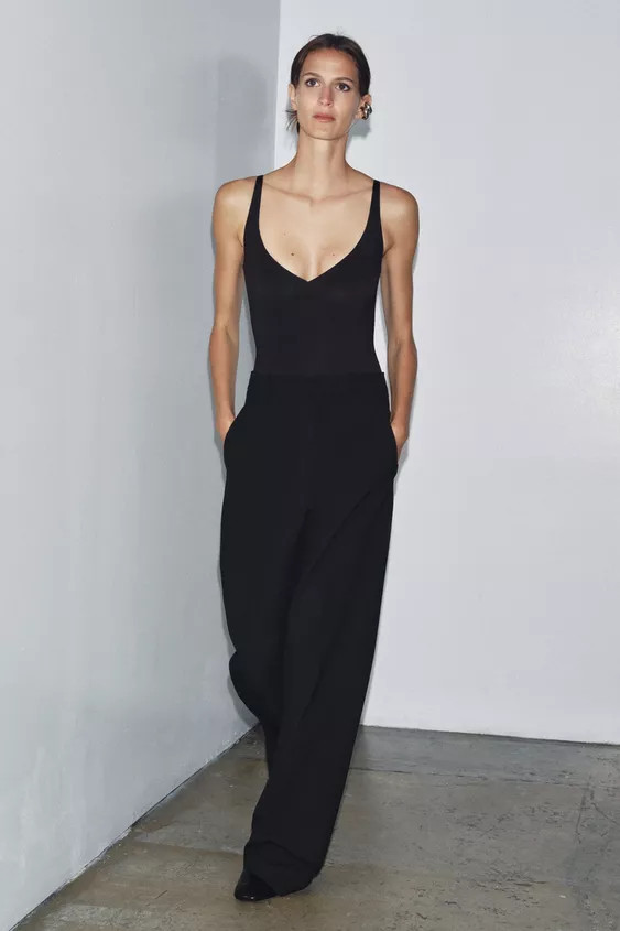 ZW COLLECTION HIGH-WAISTED PANTS | Zara US