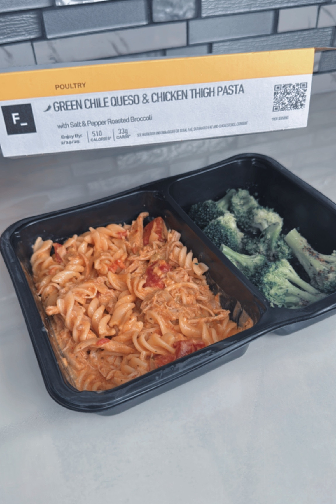 “Factor Meal Review #7: Green Chile Queso & Chicken Thigh Pasta with Salt & Pepper Roasted Broccoli

I was so excited for this one, and it did not disappoint! If you know me, you know Spanish food is my absolute favorite, and this meal gave all the enchilada vibes—but with pasta! The queso had the perfect kick, the flavors were on point, and even the broccoli was seasoned just right. My only gripe? The chicken thighs were a bit fatty in some bites, but overall, this was a win for me. Definitely adding it to my reorder list!

Would you try this one? 👀 #FactorMeals #MealReview #FoodieFinds

#LTKActive #LTKFamily #LTKFitness