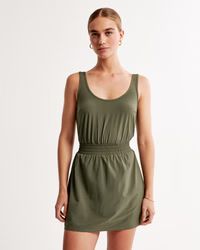 Traveler Easy Waist Mini Dress | Abercrombie & Fitch (US)