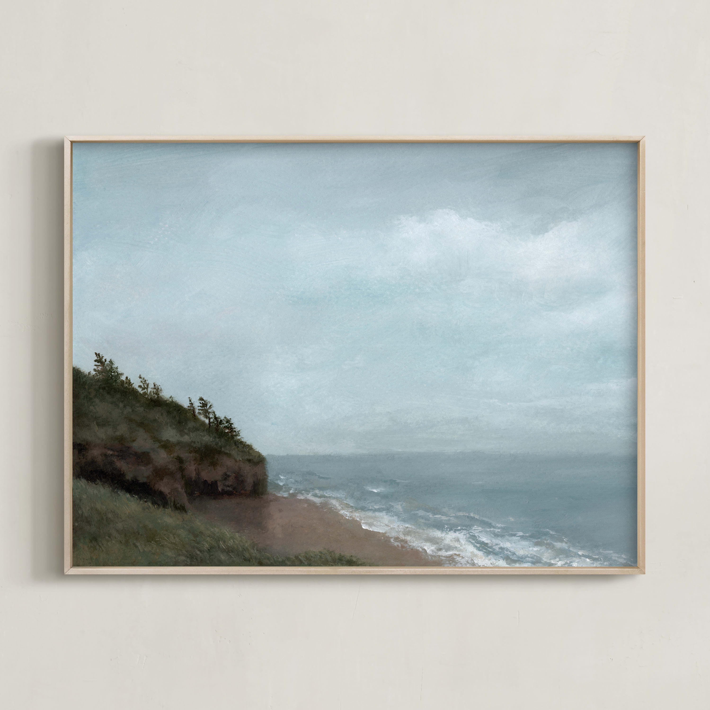 "Life On Hold" - Painting Limited Edition Art Print by Elly. | Minted