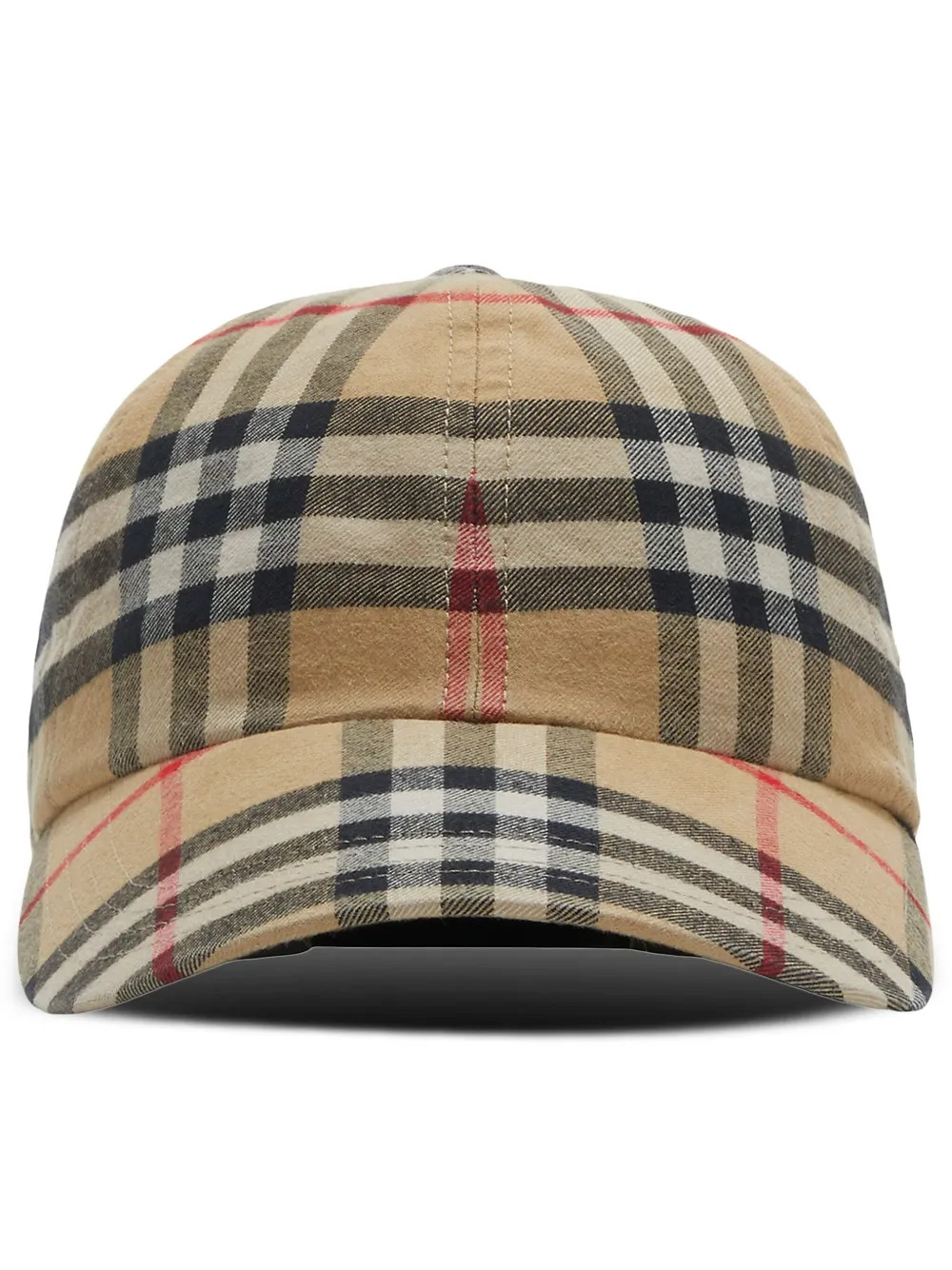 Burberry nova-check Cotton Baseball Cap  | Neutrals | FARFETCH | Farfetch Global