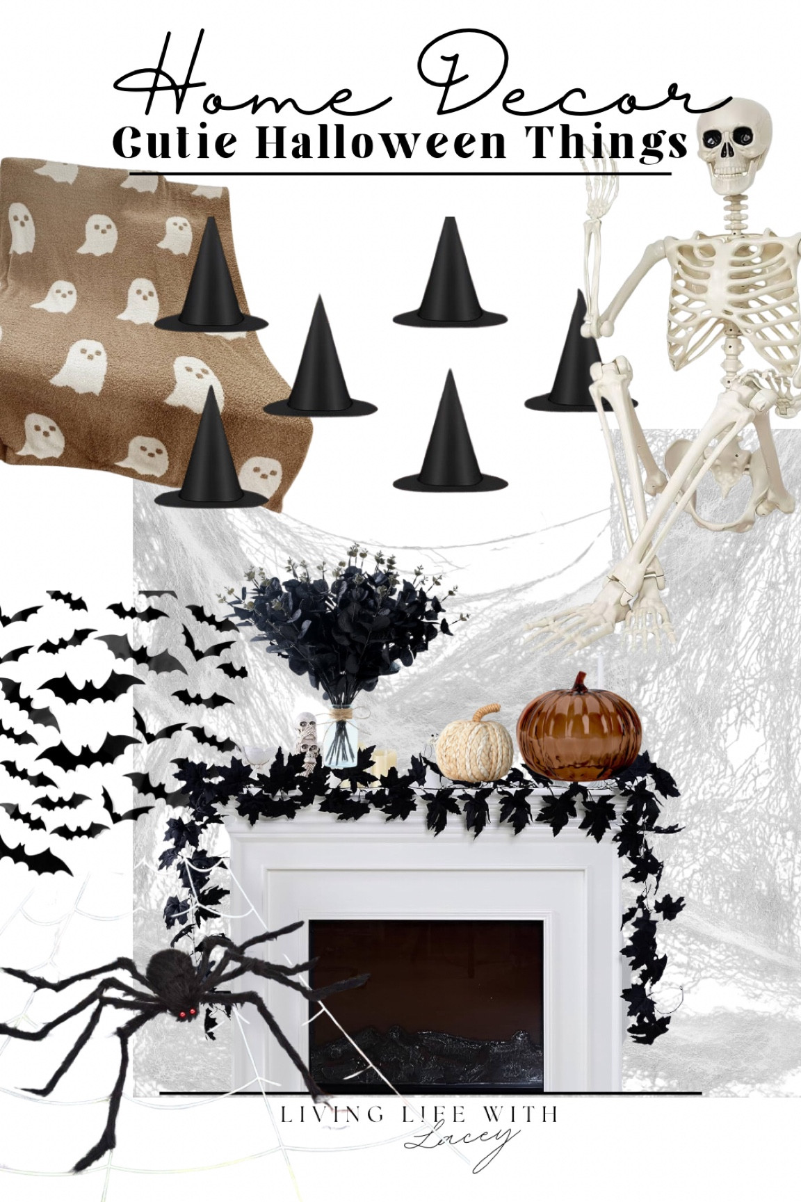Home decor: Cutie Halloween things I’m loving right now. Spooky season is one of my favorites. 🎃 💀🖤 
#spookyseason #halloween #homedecor #newnew #aesthetic  

#LTKSeasonal #LTKFamily #LTKHome