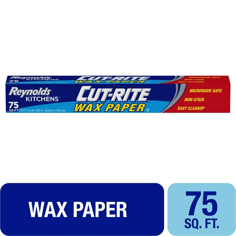 Reynolds Cut-Rite Wax Paper, 75 Square Feet | Walmart (US)