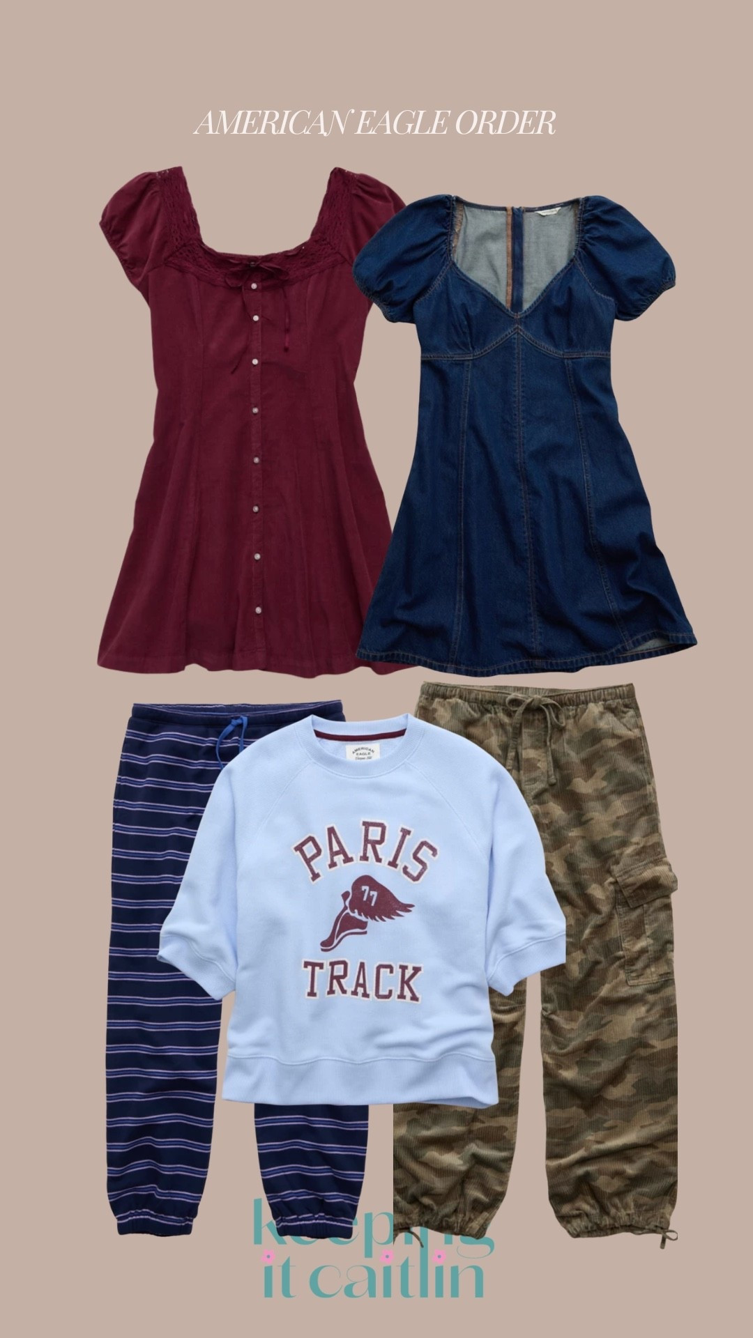 American eagle order and it’s 40% off!!

#LTKSaleAlert