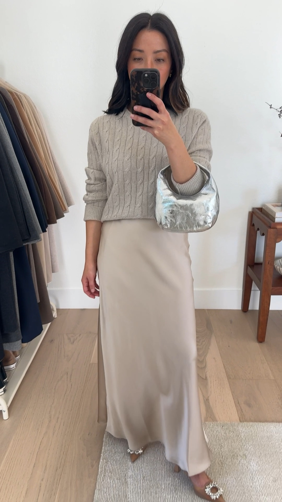 @onequince silk washable maxi skirt in champagne. Stunning color that works with all your neutrals. #quincepartner


#LTKPetite
